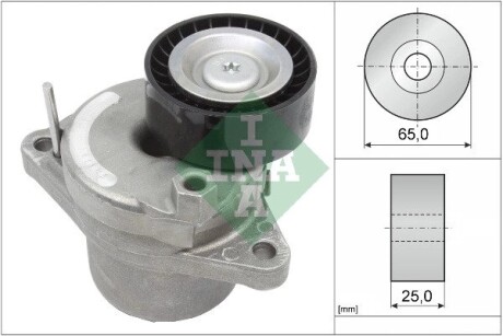 Натяжник ремня генератора Citroen C4/C5/Peugeot Expert 2.0 HDi 09- INA 534 0658 10