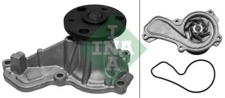 Насос охолоджуючої рідини HONDA ACCORD VIII, CR-V III, CR-V IV 2.0 10.06- INA 538 0612 10