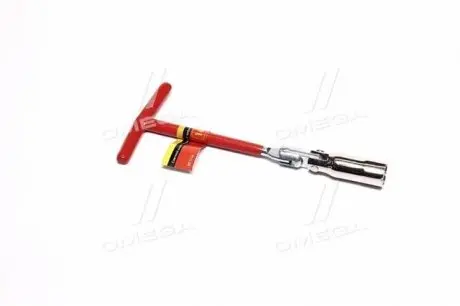 Ключ свечной Т-образный с шарниром 16мм Intertool HT-1716