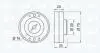 Ролик ременя ГРМ VW LT/T4 2.4 D/TD (натяжний) IPD 15-0104 (фото 2)