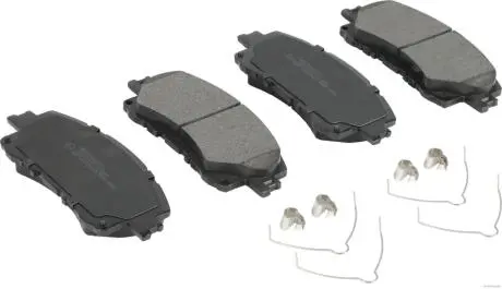 Комплект гальмівних колодок передн (з комплектуючими), MAZDA CX-60 2.5H 03.22- JAKOPARTS J3603076