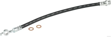 Гальмівний шланг задн Прав (довжина 392мм, M10x1) KIA CARENS IV 1.6/1.7D/2.0 03.13- JAKOPARTS J3710345