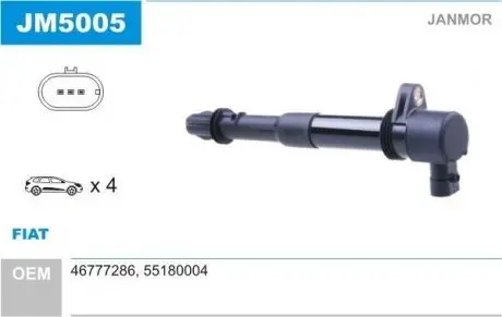 Катушка воспаления Janmor JM5005