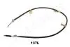 NISSAN трос ручного гальма лів.Almera 95- JAPANPARTS BC-137L (фото 2)