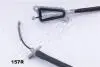 Трос ручного тормоза RECZ. NISSAN T. ALMERA 00- PR JAPANPARTS BC157R (фото 2)