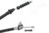 Трос ручного тормоза RECZ. TOYOTA T. YARIS 1.3/4-4D 06- PR JAPANPARTS BC2048R (фото 2)