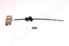 MAZDA Трос ручн.тормоза передн.323 89- JAPANPARTS BC340 (фото 2)