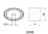 Натягивающий ролик ремня ГРМ JAPANPARTS BE008 (фото 2)