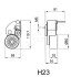 Пристрій для натягу ременя, ремінь ГРМ JAPANPARTS BEH23 (фото 3)