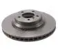 Диск тормозной (передний) BMW 7 (E65-E67) 01-09 (348x30) (с покрытием) (вент.) JAPANPARTS DI0127 (фото 1)