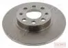 OPEL диск гальмівний передній Corsa D 06-,Fiat Grande Punto 05- JAPANPARTS DI-0242C (фото 1)