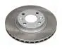 Диск гальмівний (передній) Renault Kangoo 08-/Zoe 12-/Clio IV 13- (258x22) (з покриттям) JAPANPARTS DI052C (фото 1)