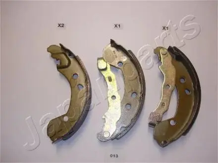 Гальмівні колодки (набір) JAPANPARTS GF013AF