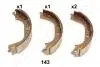 Гальм.колодки бараб.задні Nissan Patrol 2.8TD 88- JAPANPARTS GF-143AF (фото 1)