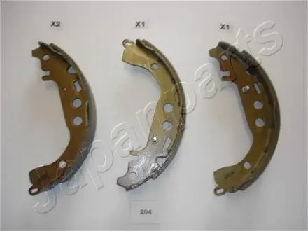 Тормозные колодки.) JAPANPARTS GF204AF