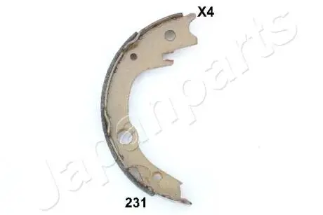 Гальмівні колодки ручного гальма JAPANPARTS GF231AF