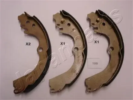 Тормозные колодки.) JAPANPARTS GF798AF