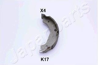 Тормозные колодки ручного тормоза JAPANPARTS GFK17AF (фото 1)