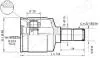 ШРКШ внутрішній DAEWOO MATIZ 0.8 98- JAPANPARTS GI-W21 (фото 3)