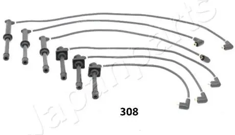 Дроти запалювання, набір MAZDA XEDOS 9 JAPANPARTS IC308
