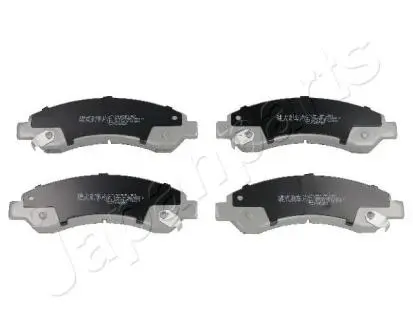 Гальмівні колодки, дискове гальмо (набір) JAPANPARTS PA006AF
