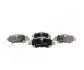 Тормозные колодки FIAT P. PANDA 1,2/1,3 D 03- JAPANPARTS PA0071AF (фото 3)