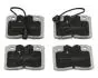 Тормозные колодки, дисковый тормоз.) JAPANPARTS PA016AF (фото 1)