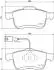 Гальмівні колодки LANCIA P. DELTA/KAPPA 1,9-2,0 D 98-09 JAPANPARTS PA0221AF (фото 2)