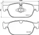 VOLVO гальмівні колодки передн.&amp;quot;18&amp;quot; S60 III,S90 II,V60 II,V90 II,XC40/60,XC90 II JAPANPARTS PA-0333AF (фото 2)