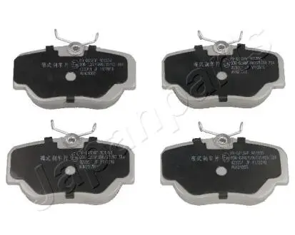 Колодки гальмівні (передні) MB 190 (W201) 82-93 JAPANPARTS PA0413AF