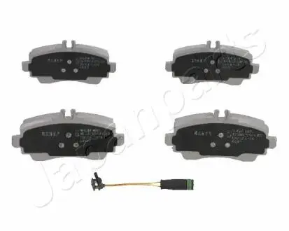 Колодки гальмівні (передні) MB A-class (W168) 97-04 (з пружинками) JAPANPARTS PA0544AF