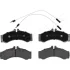 DB колодки гальмівні п/з (з датч) 408D/412D/414 Sprinter 95- JAPANPARTS PA-0574AF (фото 1)