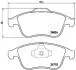 Гальмівні колодки RENAULT P. MEGANE/SCENIC 08- JAPANPARTS PA0704AF (фото 2)