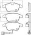 Колодки гальмівні (передні) VW Tiguan/Sharan 07- (Teves) Q+ (з датчиком) JAPANPARTS PA0929AF (фото 2)