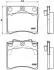 Колодки гальмівні (передні) VW T4 1.9-2.5D 90-95 R15 JAPANPARTS PA0950AF (фото 2)