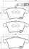 Гальмівні колодки VW P. MULTIVAN/T5 2,0-3,2 03-09 JAPANPARTS PA0954AF (фото 2)