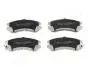 Тормозные колодки, дисковый тормоз.) JAPANPARTS PA135AF (фото 1)
