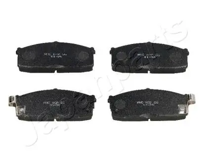 Гальмівні колодки, дискове гальмо (набір) JAPANPARTS PA141AF