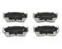 Тормозные колодки, дисковый тормоз.) JAPANPARTS PA149AF (фото 1)