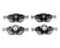Тормозные колодки, дисковый тормоз.) JAPANPARTS PA238AF (фото 1)