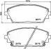 MAZDA Гальмівні колодки 3 1.8 SKYACTIV-D 19- JAPANPARTS PA-3002AF (фото 2)