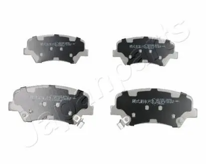 Гальмівні колодки, дискове гальмо (набір) JAPANPARTS PAK24AF