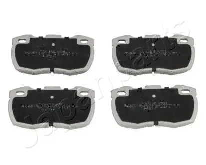 Гальмівні колодки, дискове гальмо (набір) JAPANPARTS PAL02AF