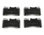 Гальмівні колодки, дискове гальмо (набір) JAPANPARTS PAL06AF (фото 1)