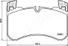 Колодки гальмівні (передні) Land Rover Discovery 12-/Range Rover 13- JAPANPARTS PAL15AF (фото 2)