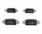 Колодки гальмівні CHEVROLET P. AVEO 11- JAPANPARTS PAW15AF (фото 1)