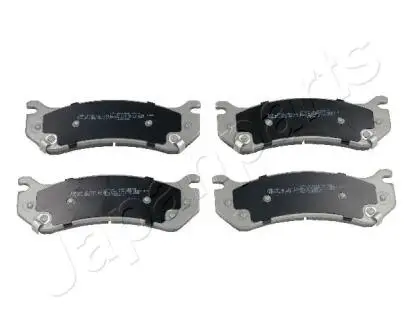 Гальмівні колодки, дискове гальмо (набір) JAPANPARTS PP004AF