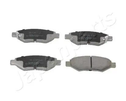 Гальмівні колодки, дискове гальмо (набір) JAPANPARTS PP007AF