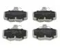 Тормозные колодки, дисковый тормоз.) JAPANPARTS PP015AF (фото 1)