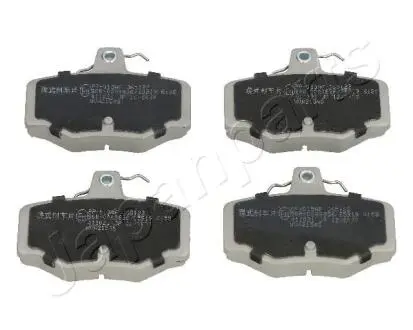 Гальмівні колодки, дискове гальмо (набір) JAPANPARTS PP015AF